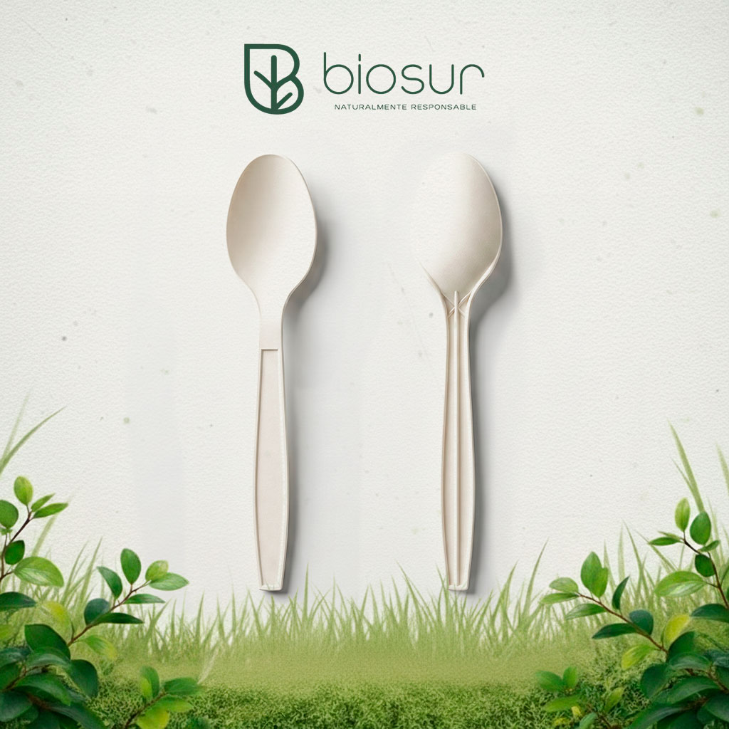 Cuchara Jumbo 17.5 cm de Fécula de Maíz | Eco