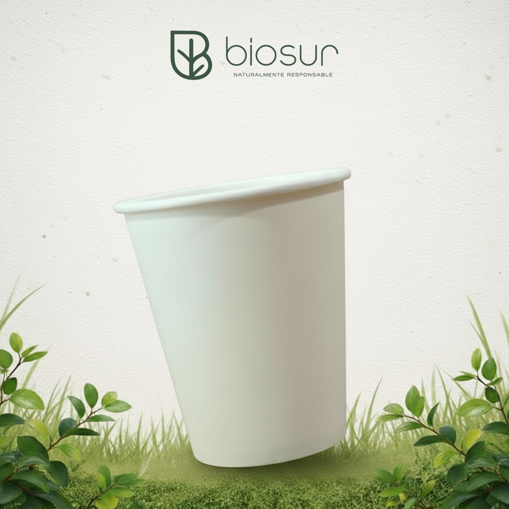 Vaso de Papel + PLA 10 oz para Bebidas Calientes