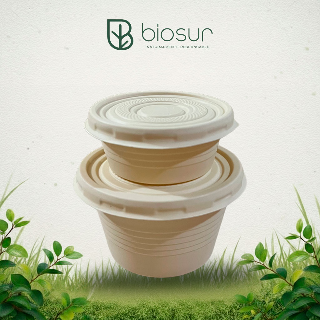 Vasos Soufflé de Fécula de Maíz | Biodegradables